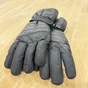 Black Women's Insulated Winter Gloves